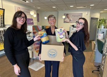 Seepoint Ópticas se suma a la campaña de recogida de alimentos de FESBAL