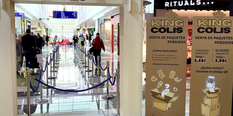 L’Aljub acoge por primera vez la tienda efímera de paquetes perdidos KING COLIS