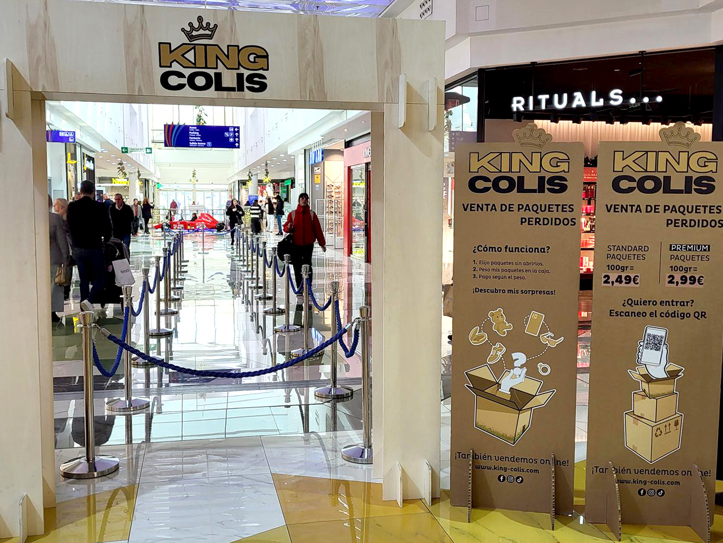 L’Aljub acoge por primera vez la tienda efímera de paquetes perdidos KING COLIS
