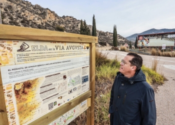 Elda acondiciona el recorrido de la Vía Augusta en su término municipal para incorporarlo a la oferta turística vinculada a la historia y patrimonio de la ciudad