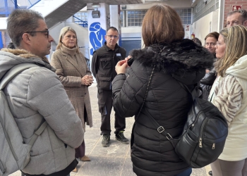 Carmen Ortí visita el IES 25 de Abril de Alfafar