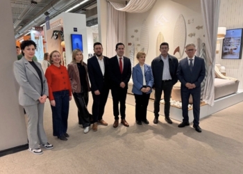 El Ayuntamiento de Alcoy respalda al sector textil en Heimtextil, la gran cita internacional del Textil-Hogar