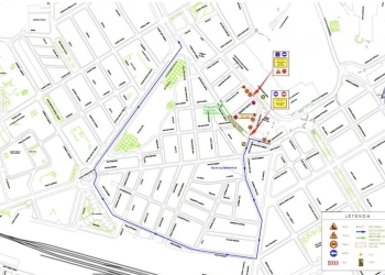 Las obras del colector en Soto Ameno obligan a cortar el tráfico por la avenida hasta mayo