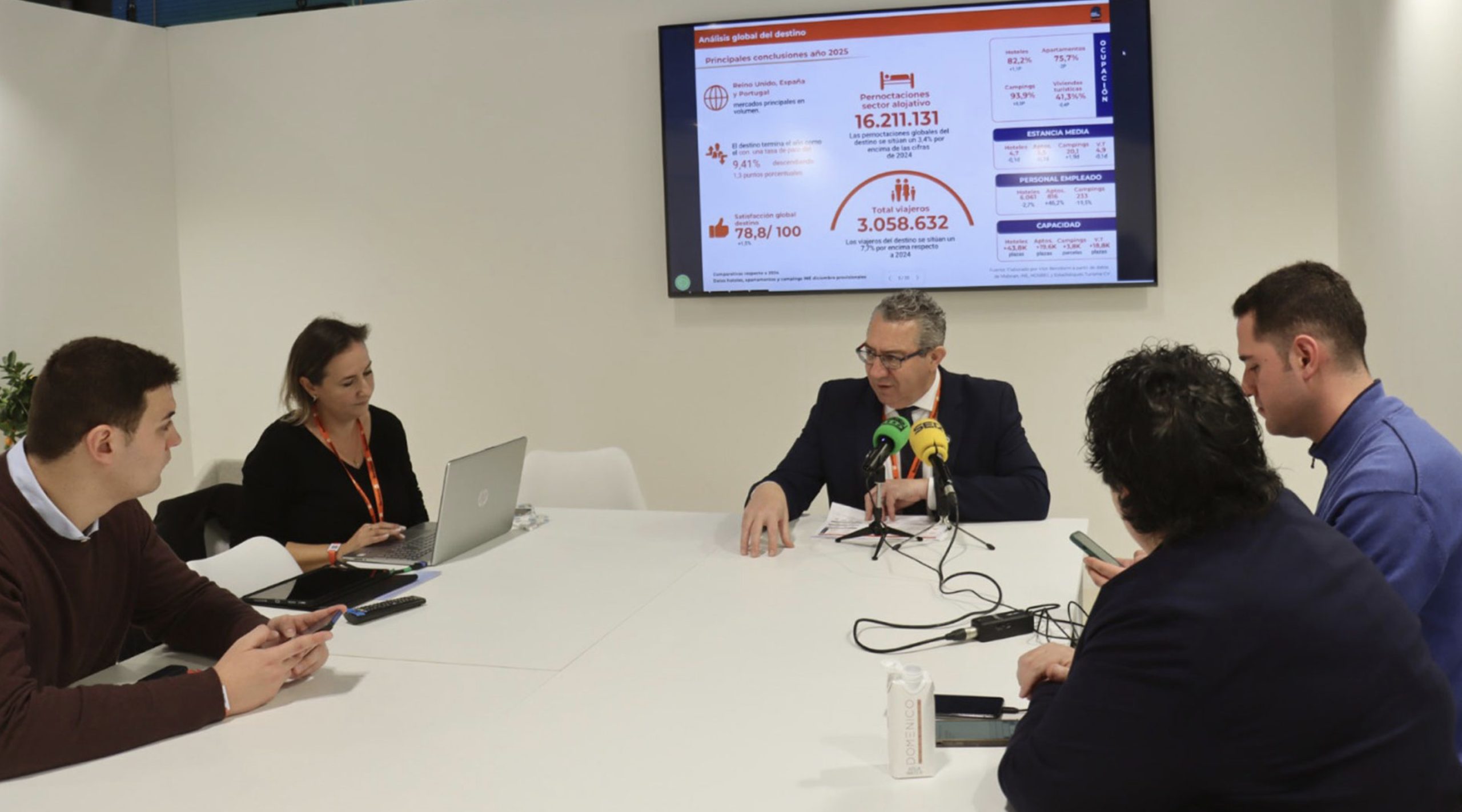 Benidorm rompe la barrera de los tres millones de turistas