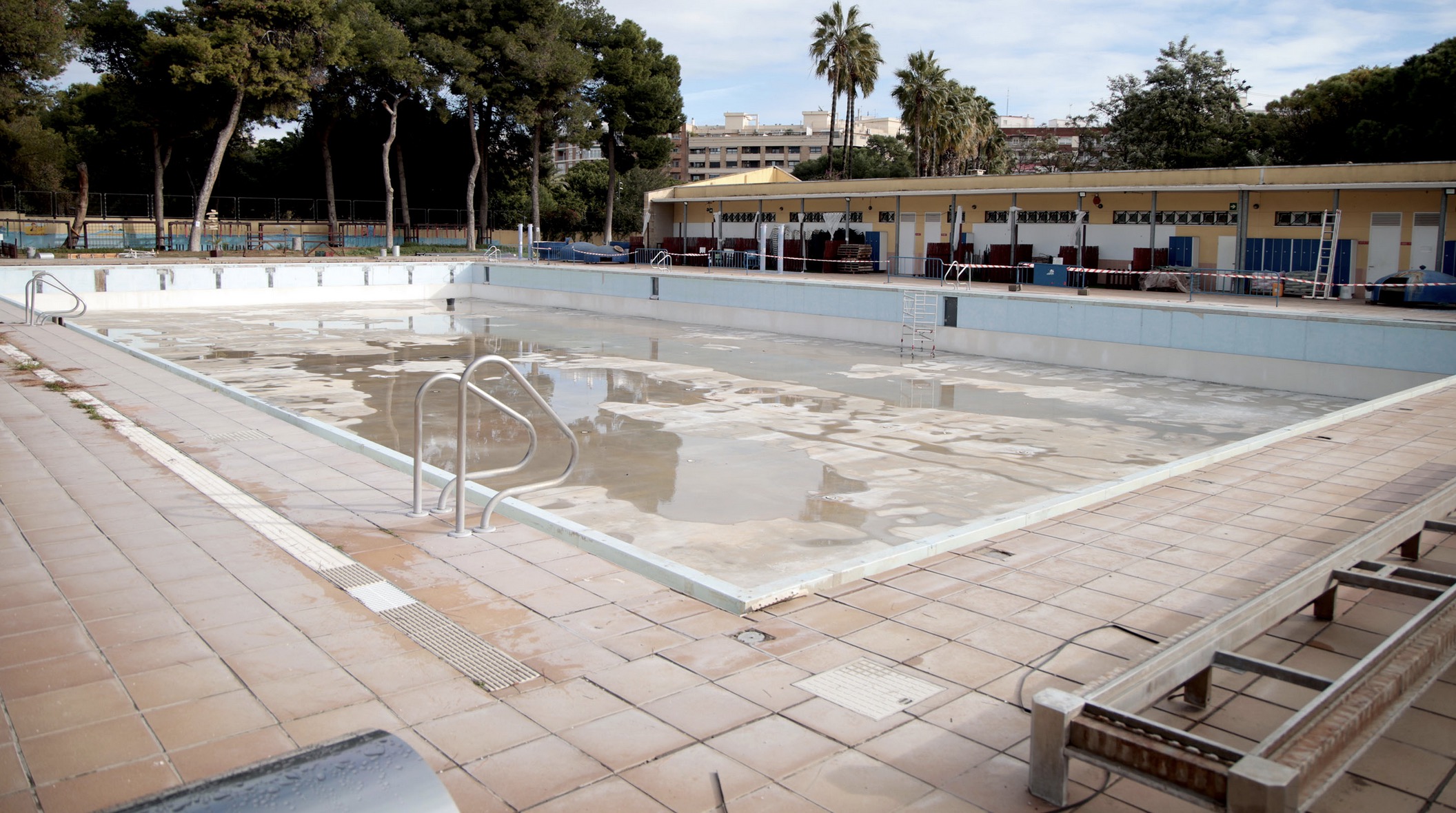 Las piscinas del Parque del Oeste se abrirán de nuevo al público totalmente renovadas