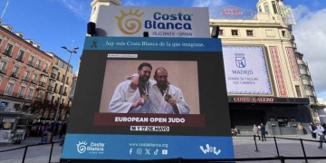 La Nucía promociona sus “Eventos Deportivos” en la plaza Callao de Madrid