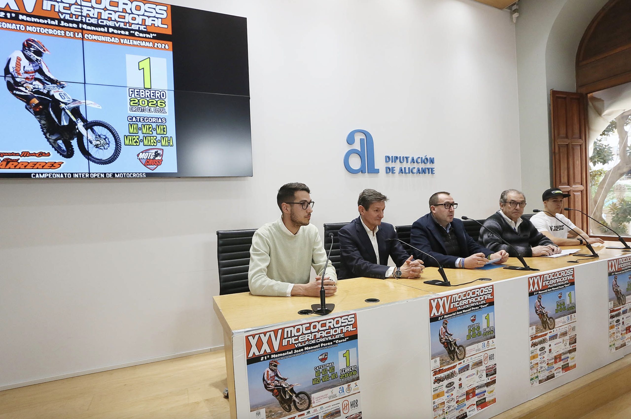 El ‘Motocross Internacional Villa de Crevillent’ celebra el domingo su 25 aniversario de la mano de la Diputación