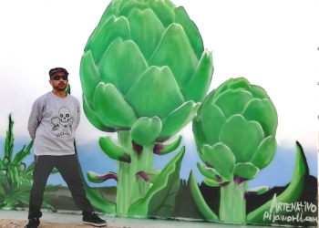 «Pinto porque necesito contar lo que veo y siento por mi pueblo»