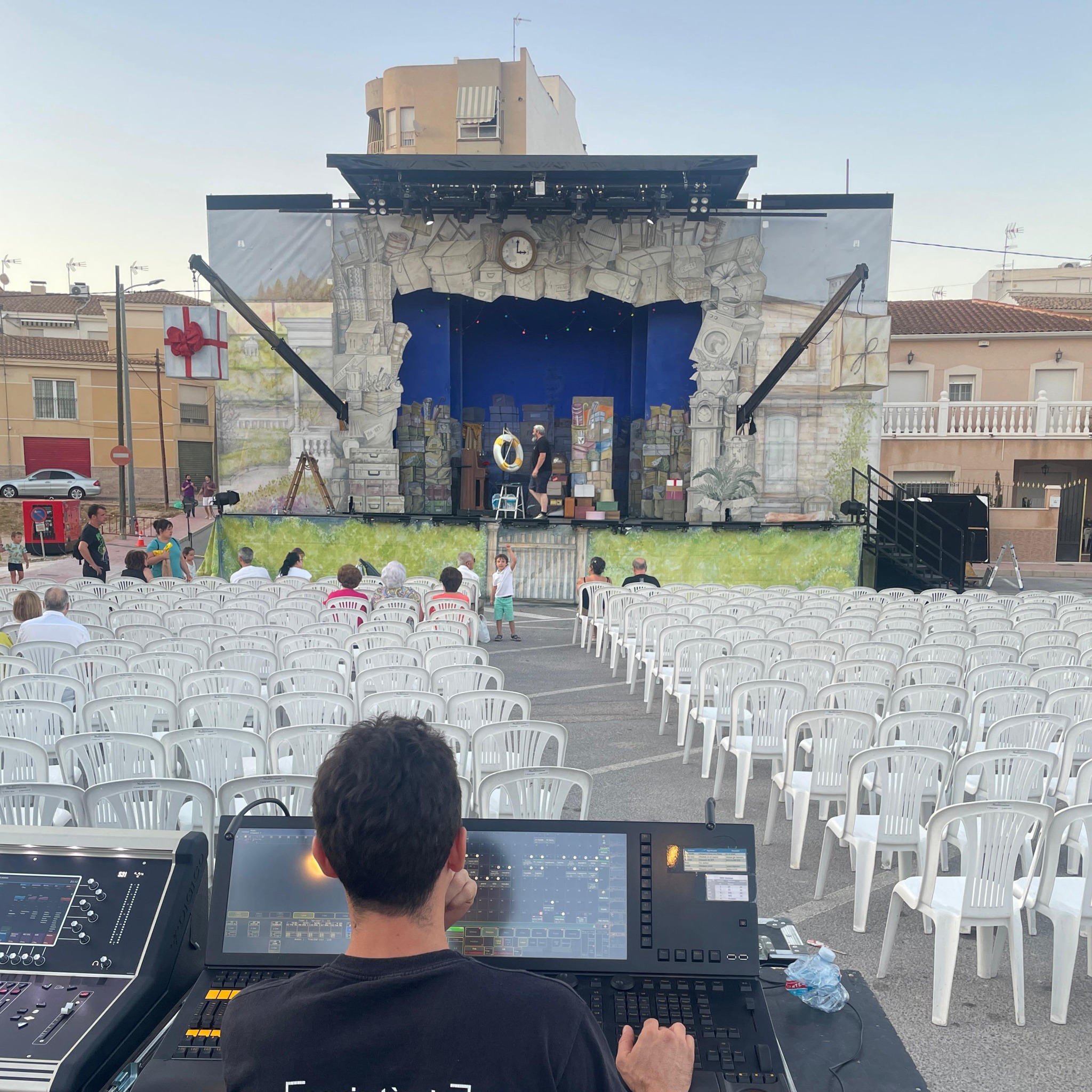 Saliendo hacia barrios y pedanías