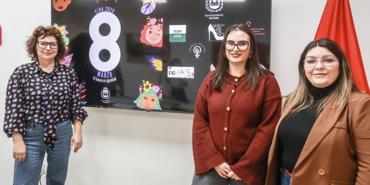 Elda presenta la programación del 8 de Marzo con más de una decena de actividades culturales, educativas y reivindicativas