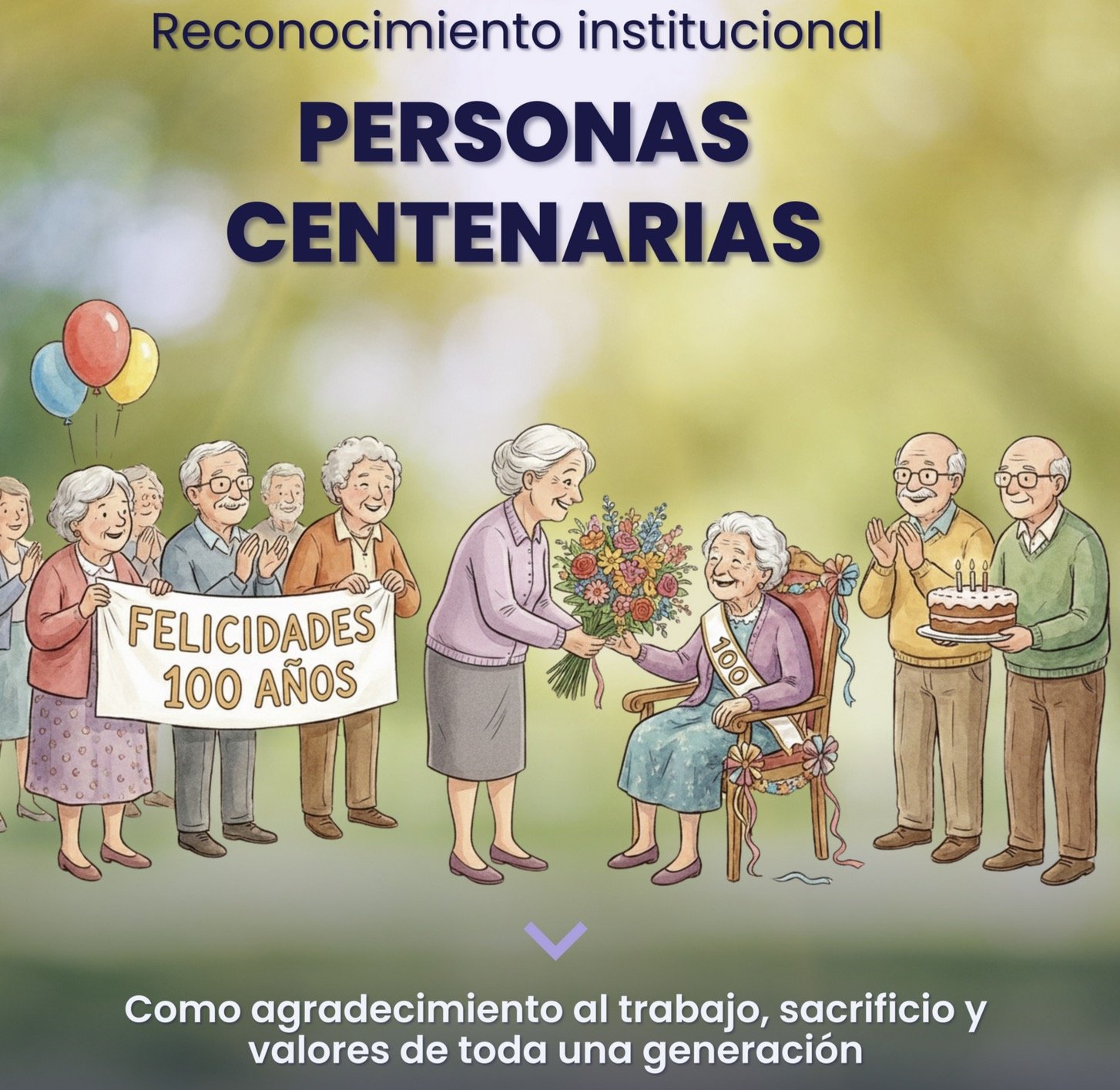 El Ayuntamiento impulsa un reconocimiento a las personas que cumplan 100 años