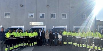 El mantenimiento de aceras incorpora siete vehículos eléctricos para trabajar en Alicante