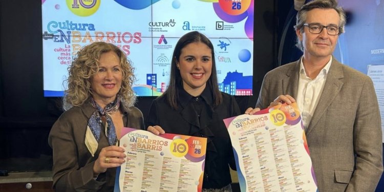«Cultura en Barrios” cumple diez años con 75 actividades repartidas por toda la ciudad