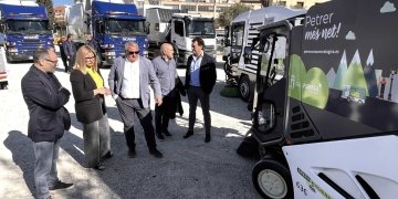 Petrer refuerza su servicio de limpieza con nueva maquinaria más eficiente y sostenible
