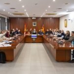 Imagen de la sesión plenaria de aprobación del presupuesto.