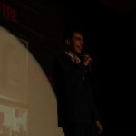 Nil Reig presentando el Trash Cut Film Festival el año pasado.