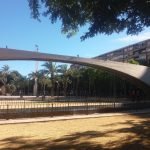 Una torre de iluminación, una fuente como una portería, y el ensueño de una plaza que entorna los ojos rememorando el antiguo estadio | F. Abad