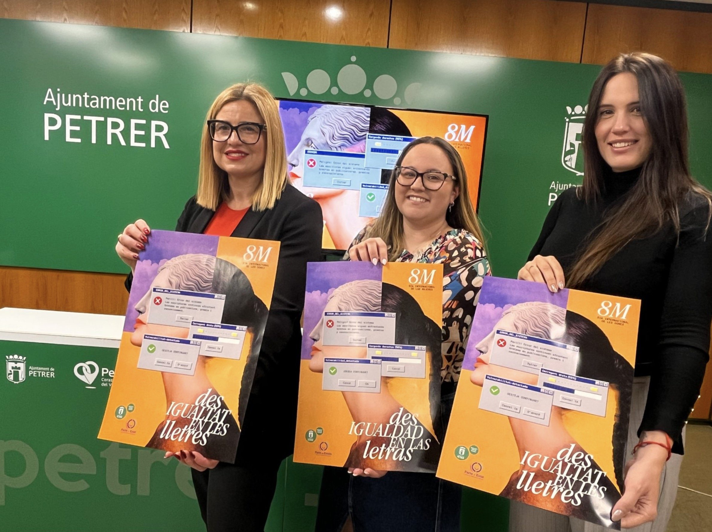 Las escritoras de Petrer protagonizan la campaña de sensibilización por el 8 de Marzo