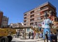 Utiel inicia su semana grande de Fallas con la Plantà de monumentos