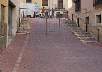 Urbanismo inicia las obras de adecuación del badén de la plaça de Dalt