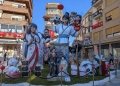 La Falla Puerta del Sol y su infantil de San Ildefonso se alzan con los primeros premios de las Fallas de Utiel 2026