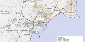 Alicante proyecta aumentar frecuencias y la expansión del TRAM en cuatro fases en el PGE
