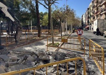 Elche inicia los trabajos de renovación y modernización del Parque 9 de octubre