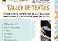 Educación anuncia la apertura de inscripciones para el taller de teatro